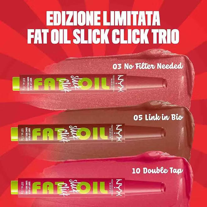 Nyx - Fat Oil Slick Click Trio - Beauty Station by Rafia