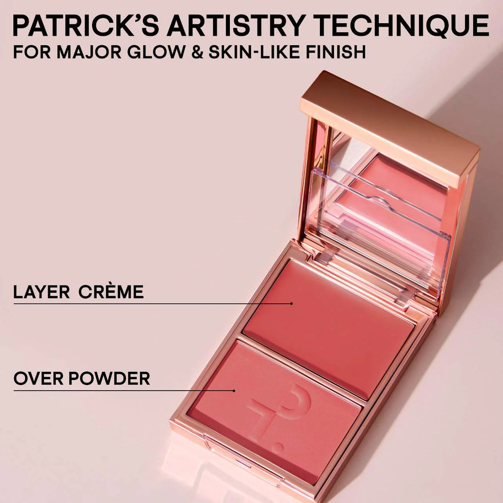 Patrick Ta - Major Headlines Double-Take Cream & Powder Blush Duo