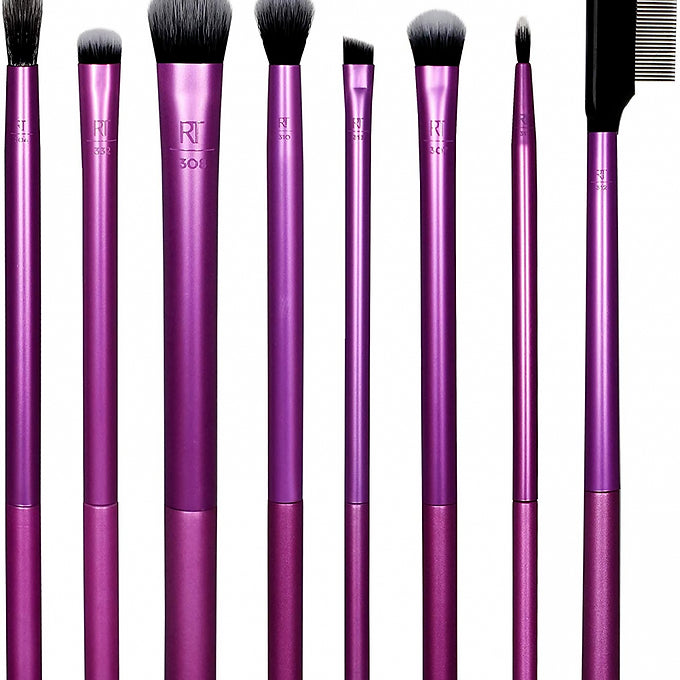 Real Techniques - Everyday Eye Essentials Makeup Brush Set - Beauty Station by Rafia
