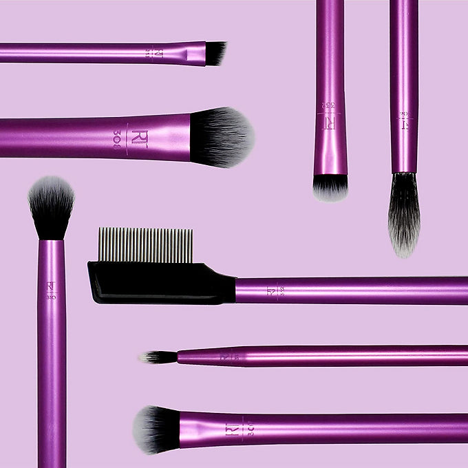 Real Techniques - Everyday Eye Essentials Makeup Brush Set - Beauty Station by Rafia