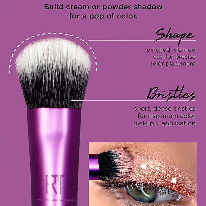 Real Techniques - Everyday Eye Essentials Makeup Brush Set - Beauty Station by Rafia
