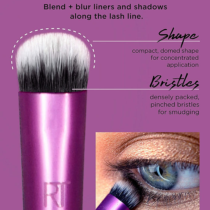 Real Techniques - Everyday Eye Essentials Makeup Brush Set - Beauty Station by Rafia