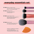 Real Techniques Everyday Essentials Makeup Brush Set - Beauty Station by Rafia
