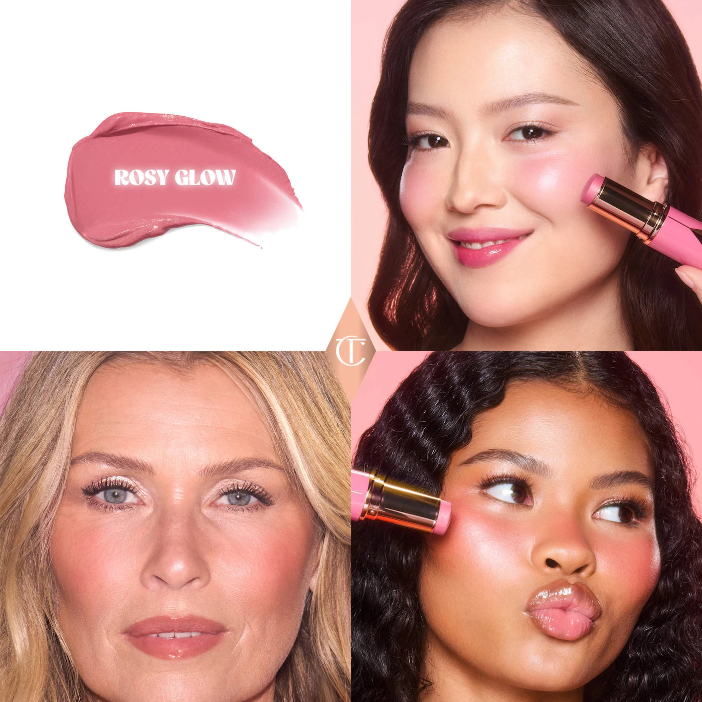 Charlotte Tilbury - Unreal Lip + Cheek Glow Blush Stick - Beauty Station by Rafia