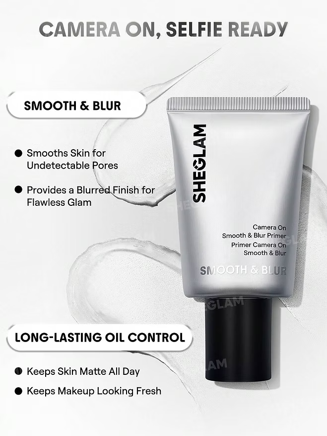 SHEGLAM - Camera On Smooth & Blur Primer - Beauty Station by Rafia