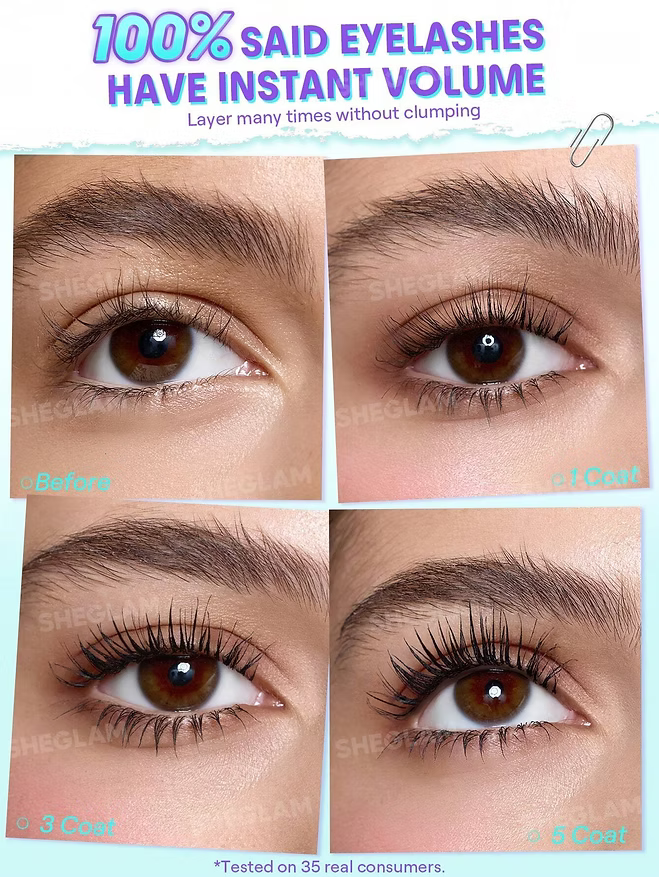 SHEGLAM - Lashlighter Mega Boost Mascara - Beauty Station by Rafia