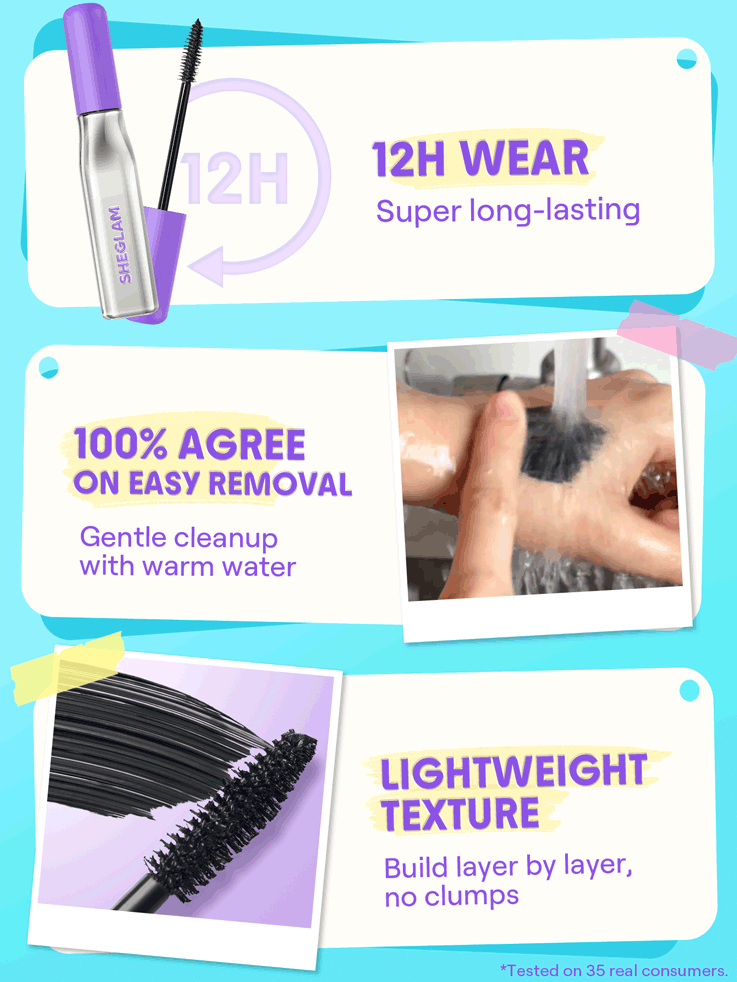 SHEGLAM - Lashlighter Mega Boost Mascara - Beauty Station by Rafia