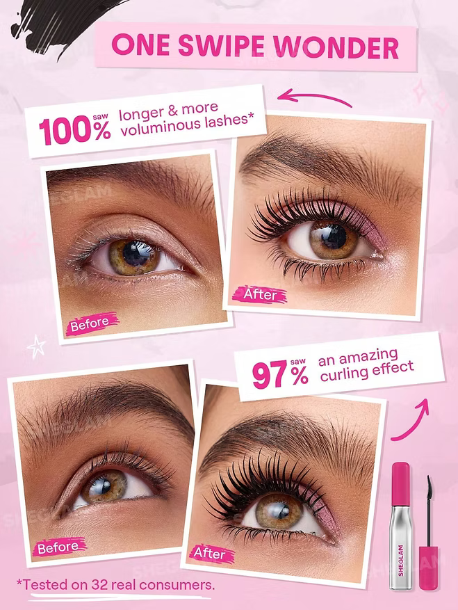 SHEGLAM - Lashlighter Up & Out Mascara - Beauty Station by Rafia