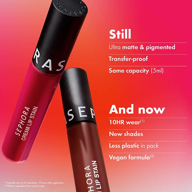 Sephora - 5pc Cream Lip Stain Makeup Gift Set - Beauty Station by Rafia