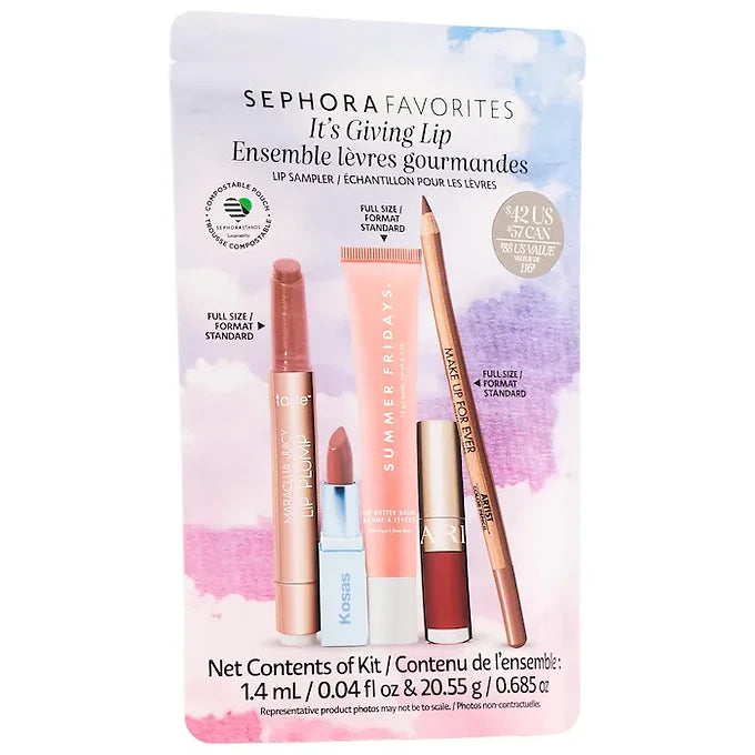 Sephora Favorites It's Giving Lip Value Set - Beauty Station by Rafia