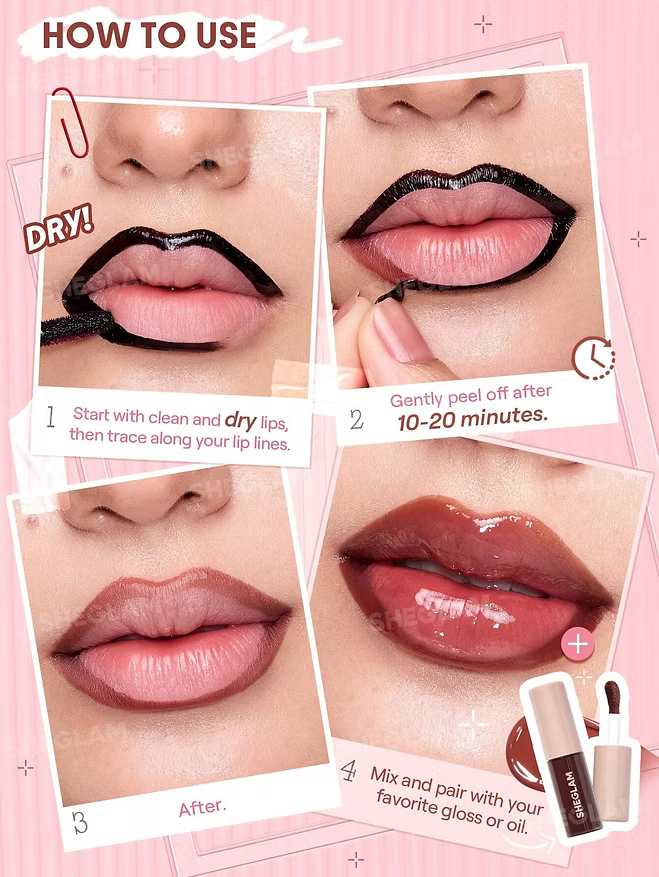 Sheglam - Fall In Line Peel Off Lip Liner Stain - Beauty Station by Rafia