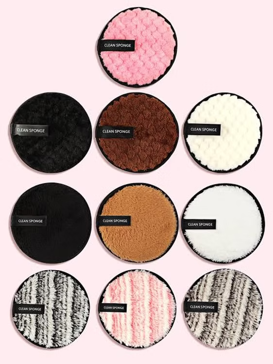 Shein - Facial Makeup Remover Puff - Beauty Station by Rafia