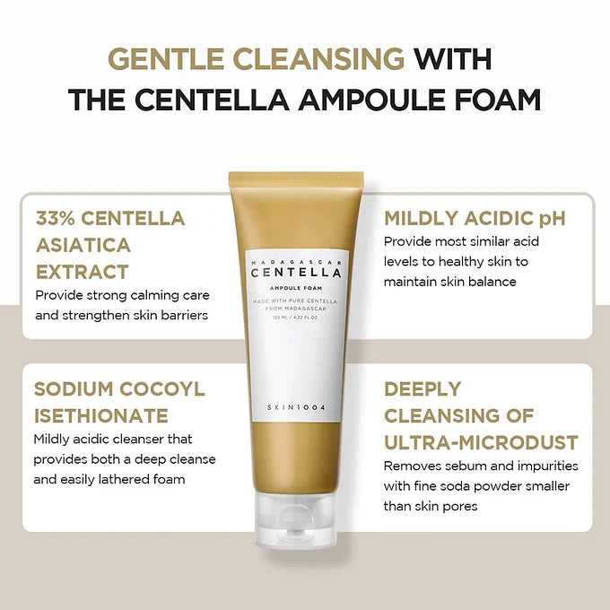 Skin1004 - Madagascar Centella Ampoule Foam Cleanser - Beauty Station by Rafia