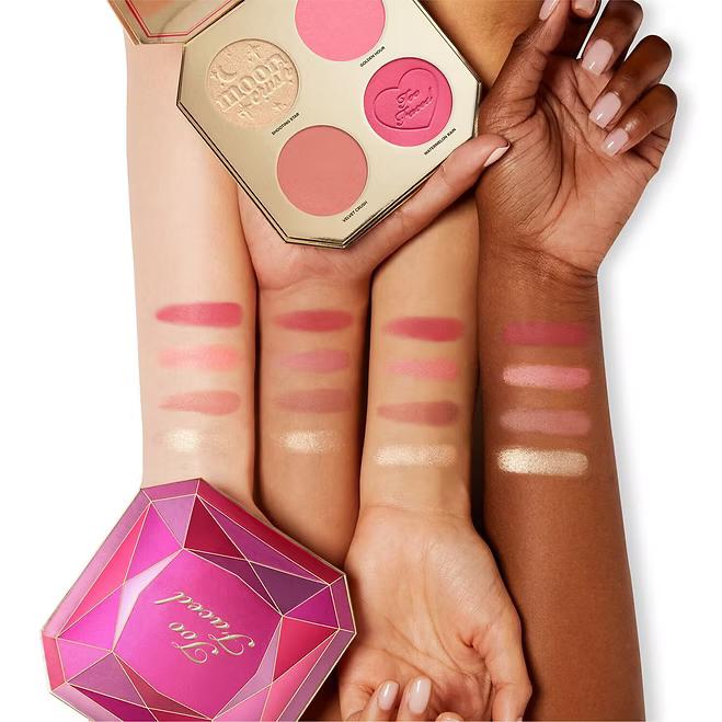 Too Faced - Jewel Crush Blush & Highlighter Face Palette - Beauty Station by Rafia