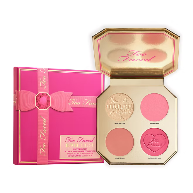 Too Faced - Jewel Crush Blush & Highlighter Face Palette - Beauty Station by Rafia