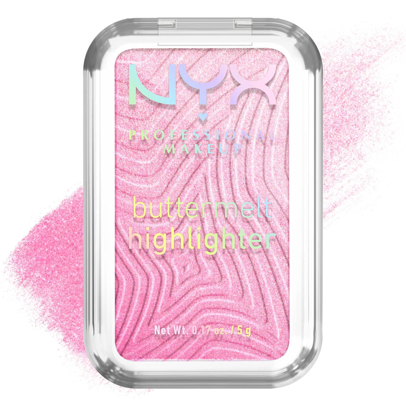 nyx highlighter - frosty pink shade