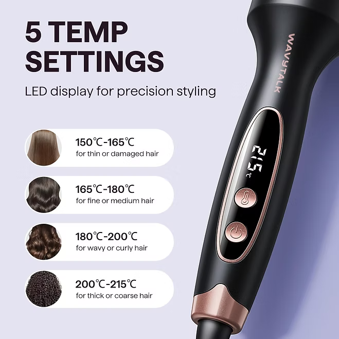 Wavytalk - Blowout Boost Iconic Thermal Brush - Beauty Station by Rafia