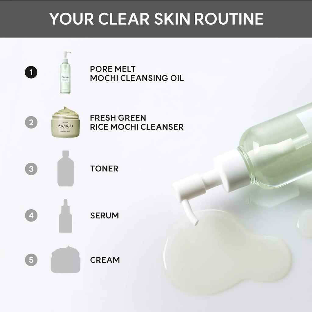 Arencia - Pore Melt Mochi Cleansing Oil