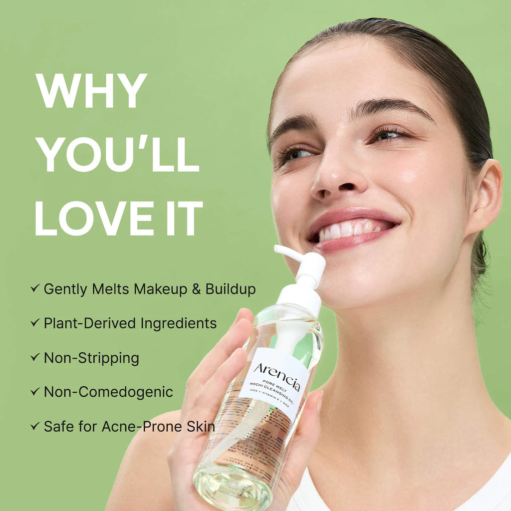 Arencia - Pore Melt Mochi Cleansing Oil