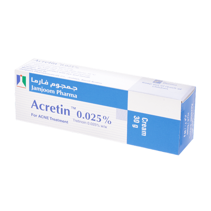 Jamjoom Pharma - Acretin Cream 0.025%