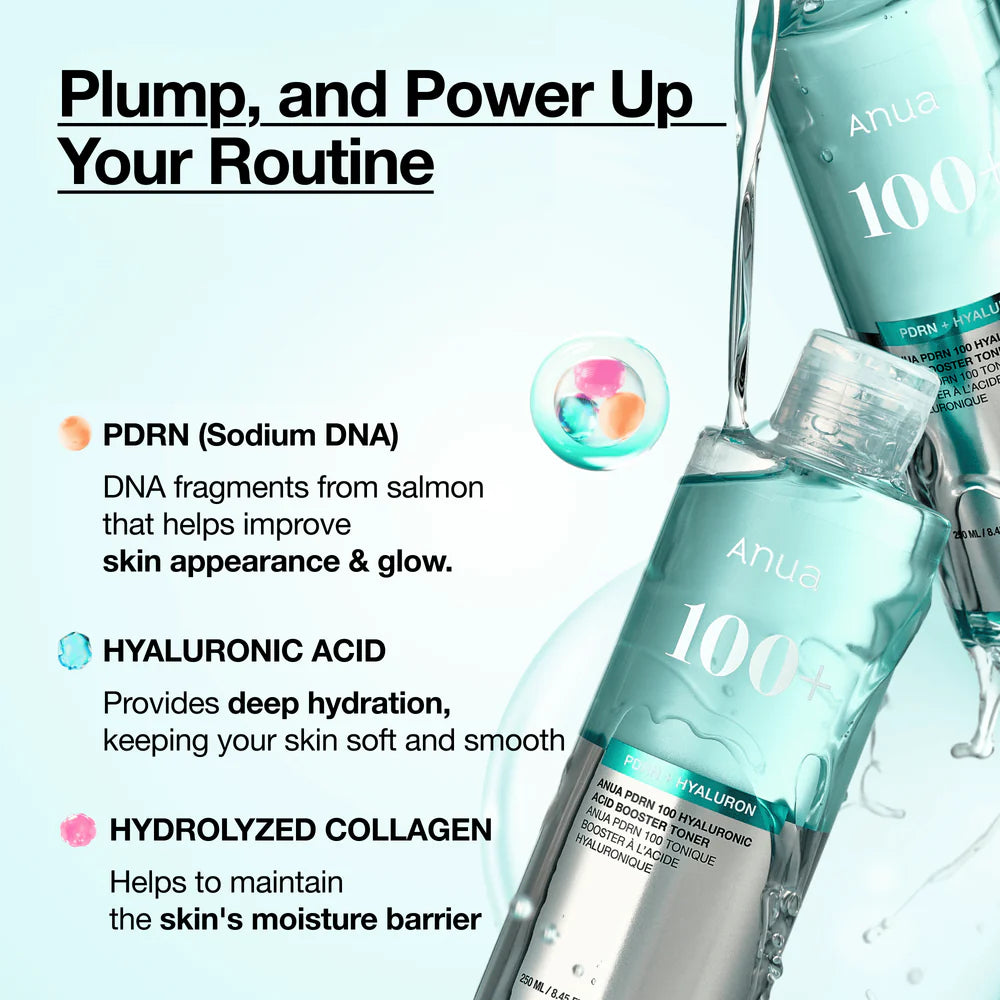 Anua - PDRN 100 Hyaluronic Acid Booster Toner