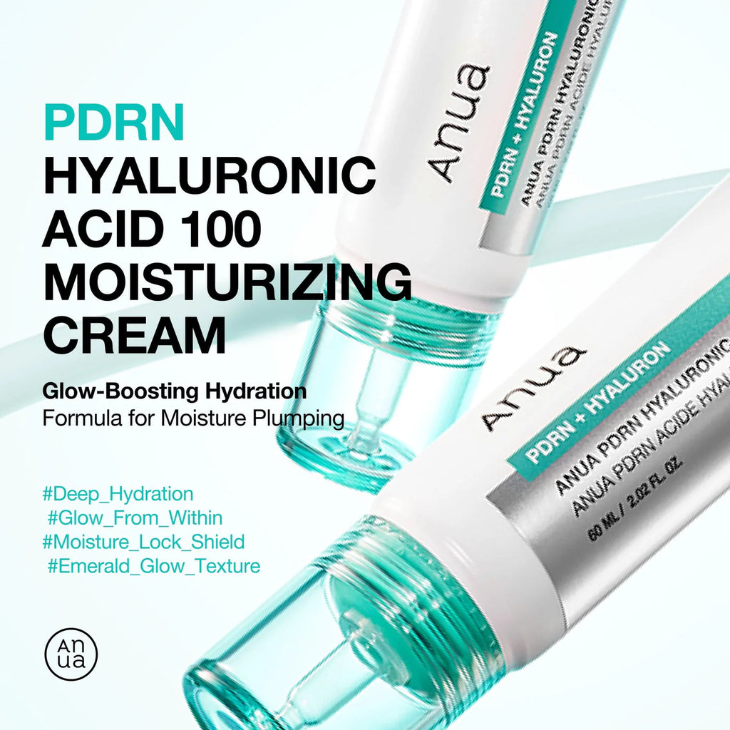 Anua - PDRN Hyaluronic Acid 100 Moisturizing Cream - Beauty Station by Rafia