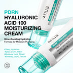 Anua - PDRN Hyaluronic Acid 100 Moisturizing Cream - Beauty Station by Rafia