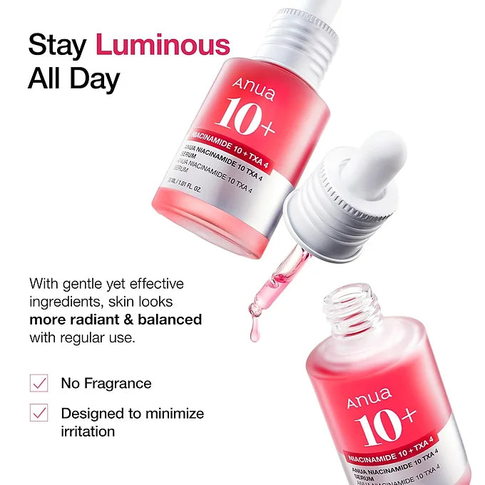 anua dark spot correcting serum ingredients