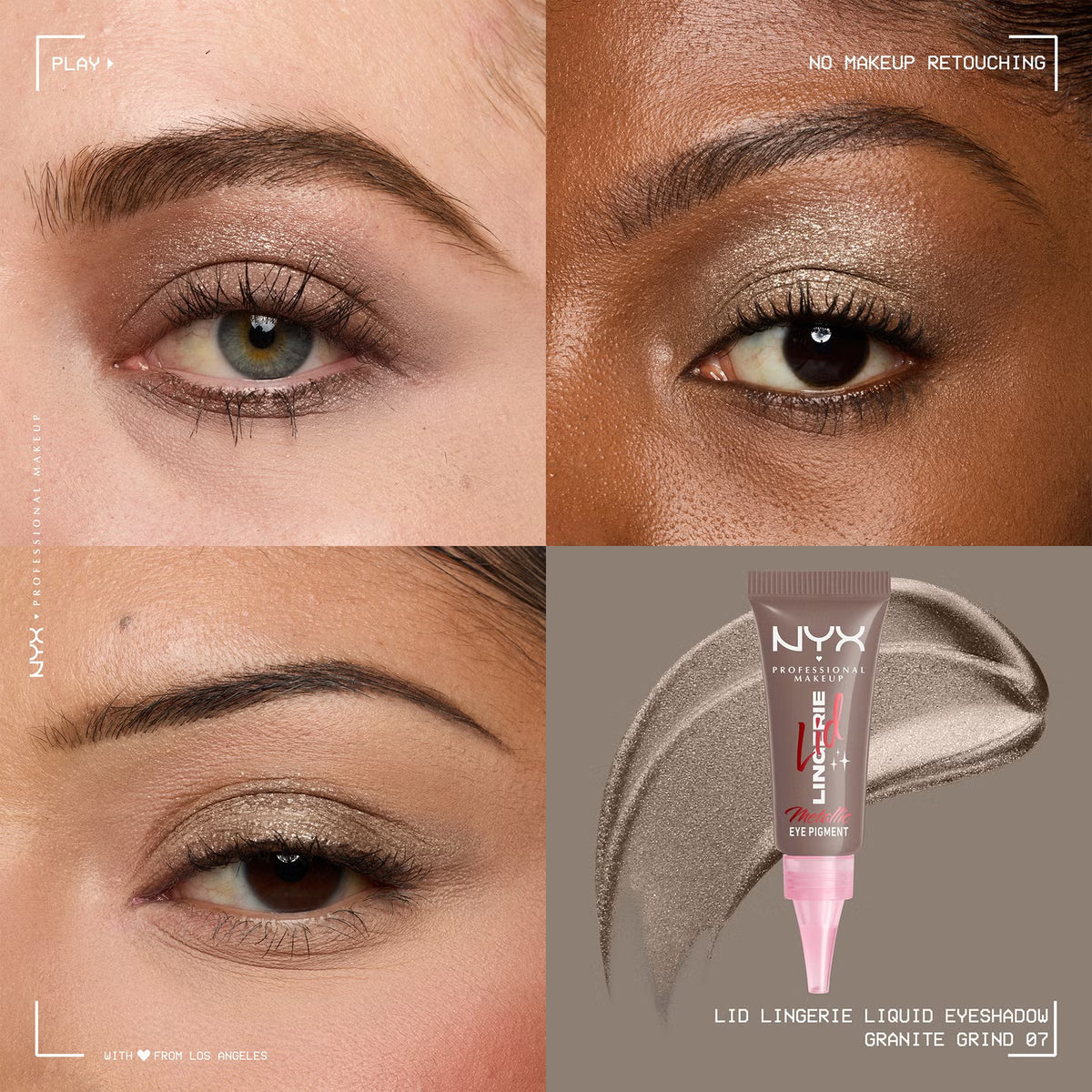 NYX - Lid Lingerie Cream Eye Pigment