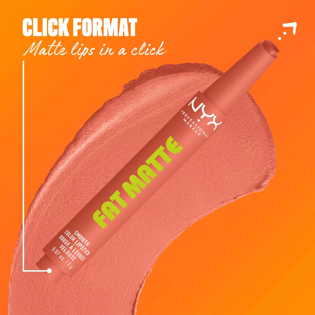 Nyx Cosmetics - Fat Matte Smooth Color Lipstick