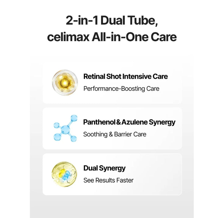 Celimax - The Vita-A Retinal Shot Tightening Dual Cream