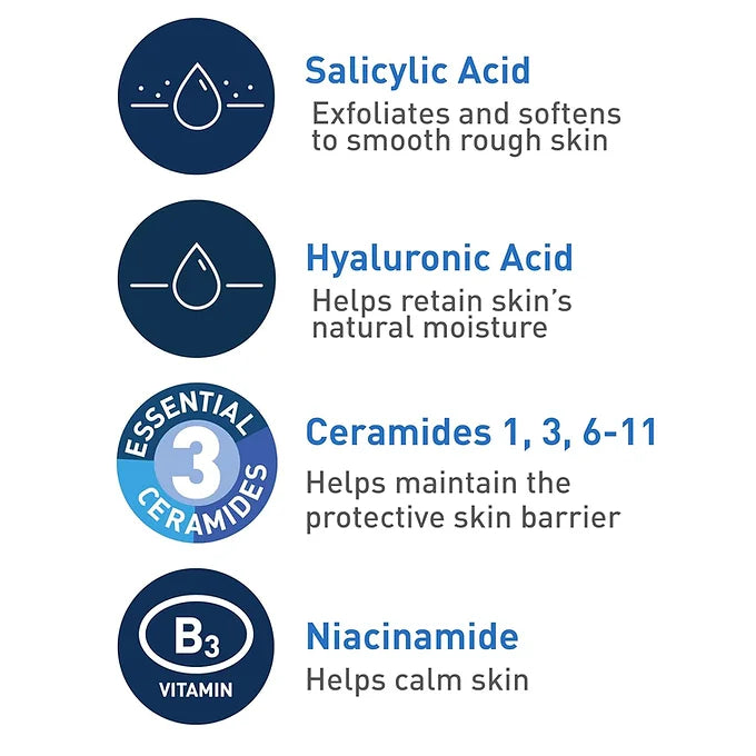 CeraVe - Renewing SA Cleanser - Beauty Station by Rafia