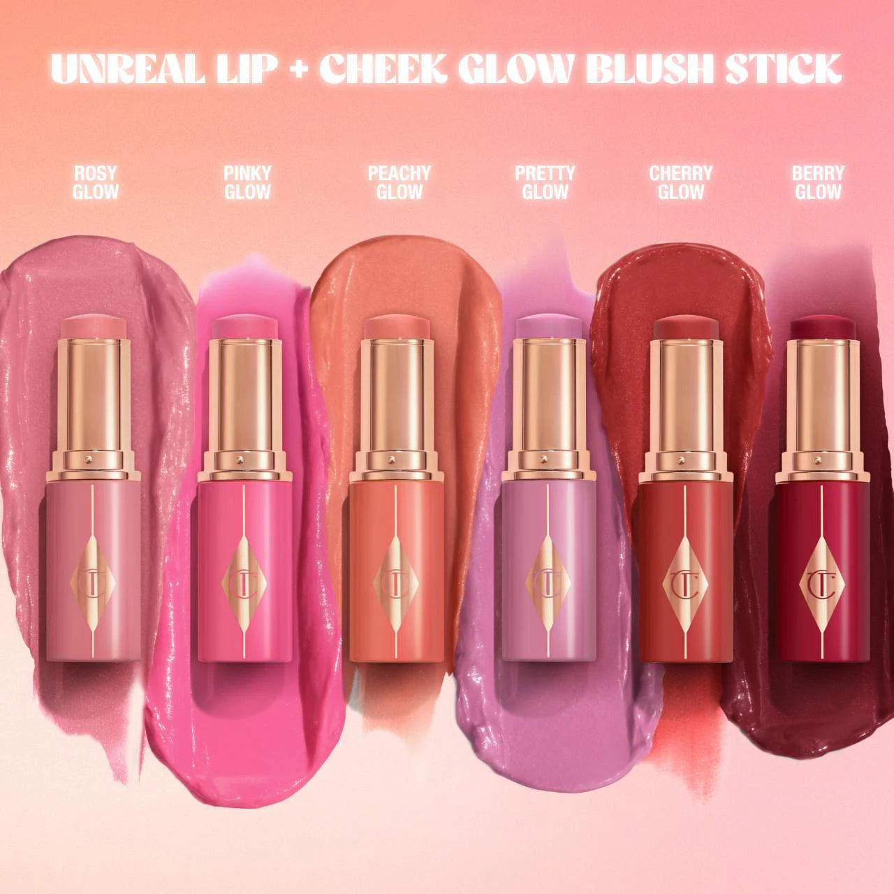 Charlotte Tilbury - Unreal Lip + Cheek Glow Blush Stick - Beauty Station by Rafia