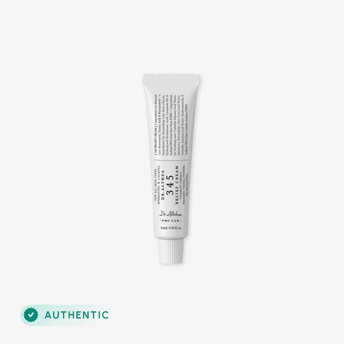 dr althea 345 relief cream mini 15ml size