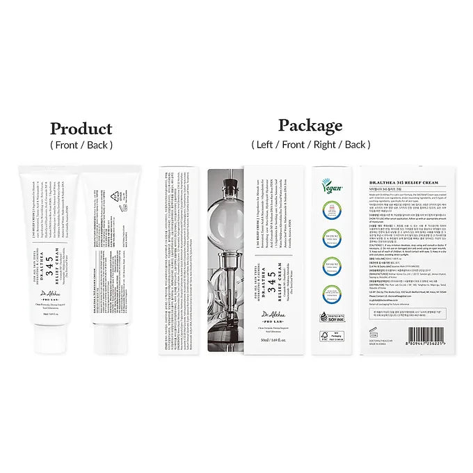 dr althea 345 relief cream packaging