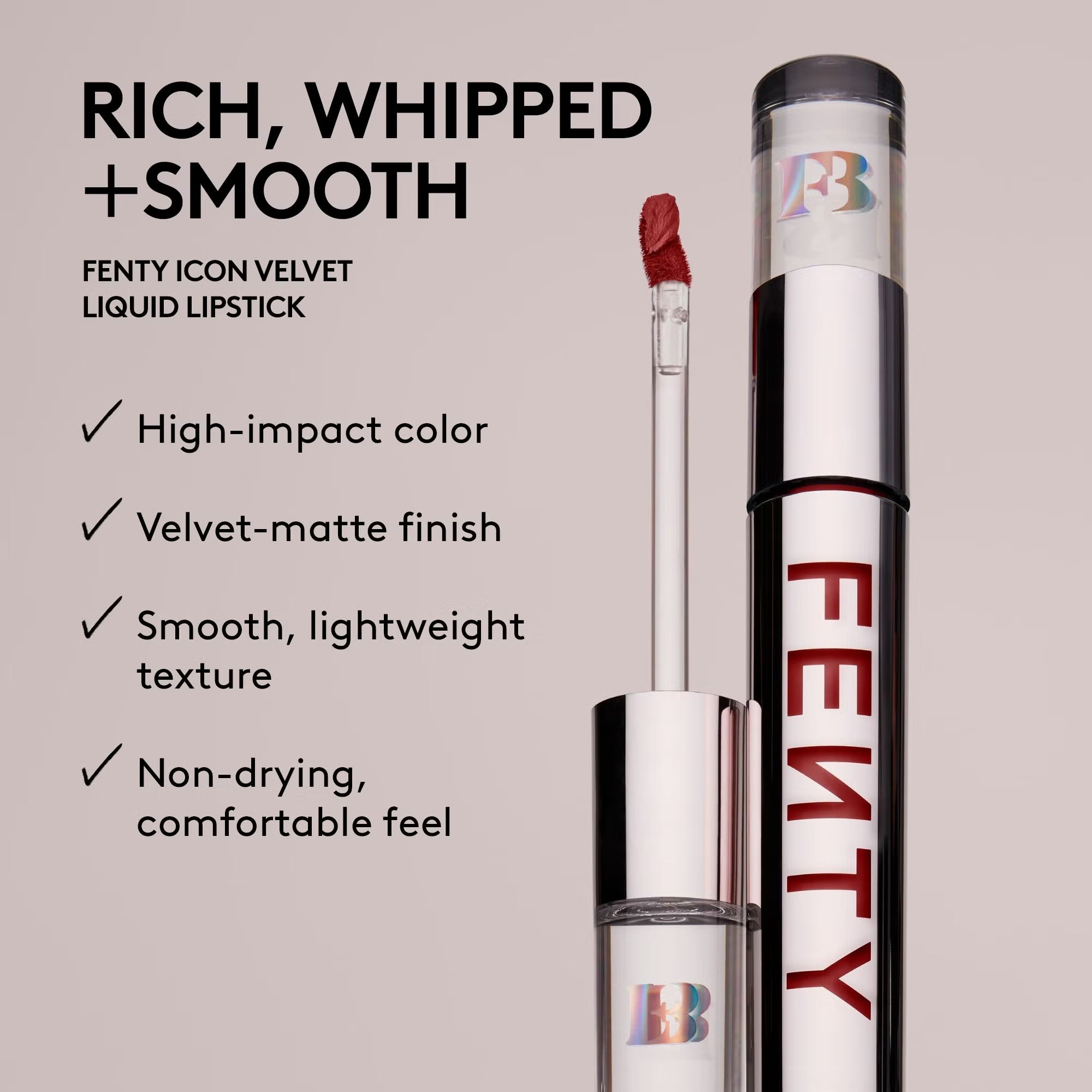 Fenty Beauty - Fenty Icon Velvet Liquid Lipstick - Beauty Station by Rafia