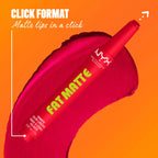Nyx Cosmetics - Fat Matte Smooth Color Lipstick