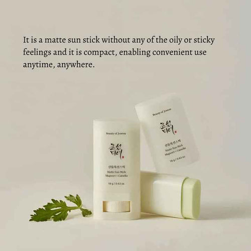 Beauty of Joseon - Matte Sun Stick - Mugwort+Camelia (SPF 50)