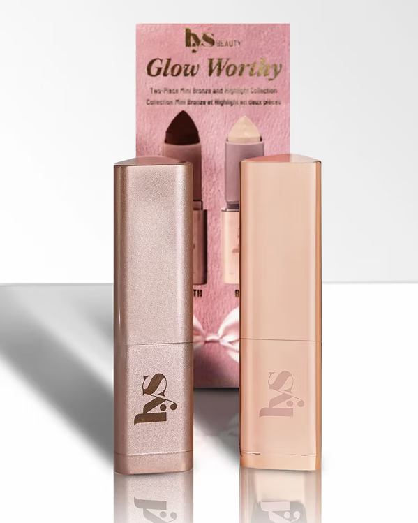 LYS Beauty - Mini Glow Worthy Light Bronzer and Highlighter Set - Beauty Station by Rafia