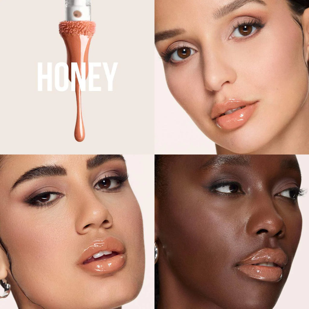 Huda Beauty - Faux Filler Extra Shine Lip Gloss - Beauty Station by Rafia