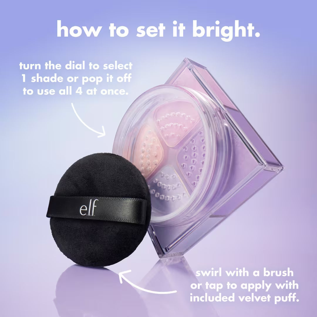 how to use elf setting powder