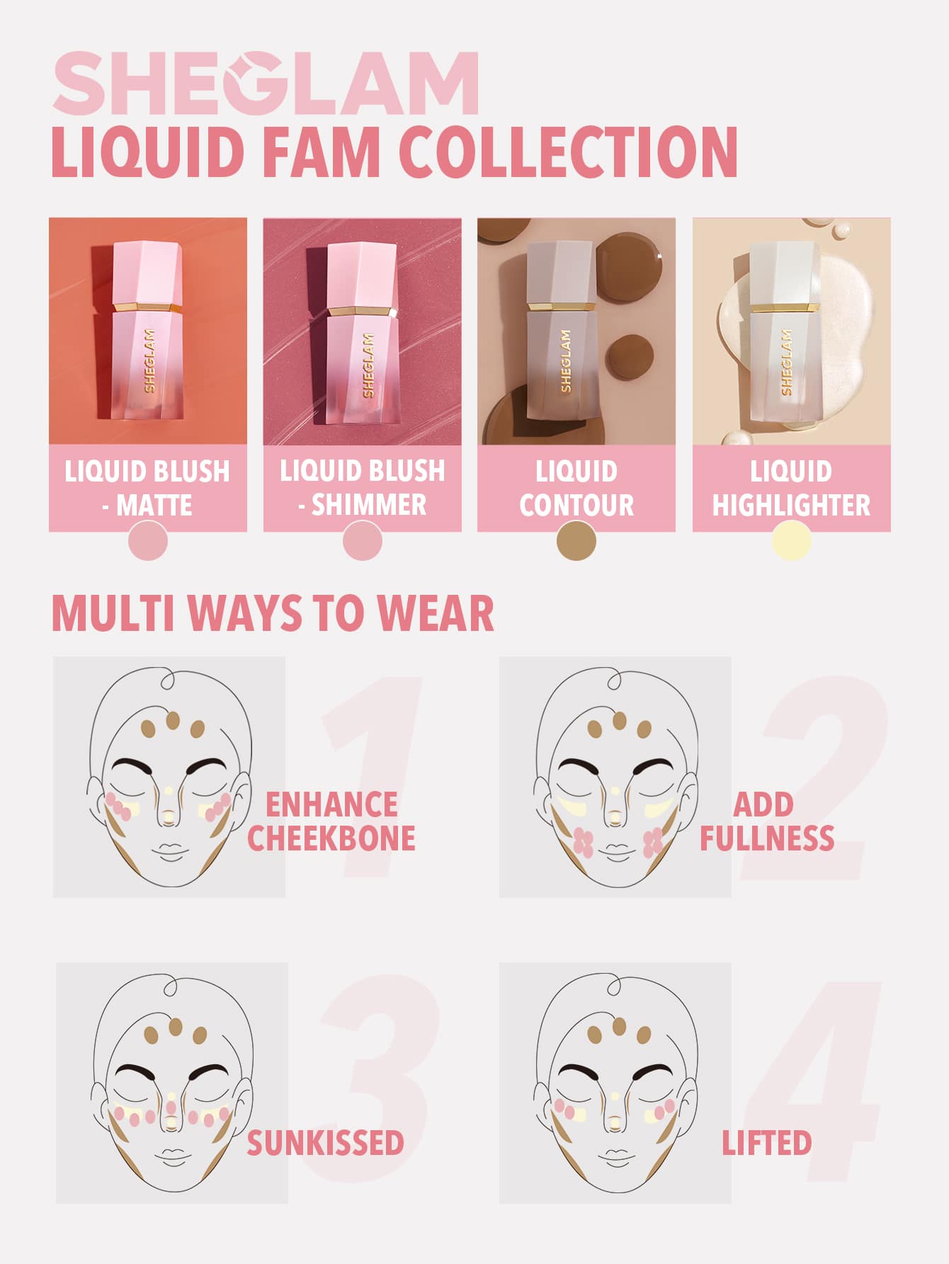 SHEGLAM - Color Bloom Liquid Blush - Beauty Station by Rafia