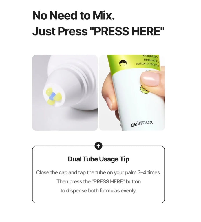 Celimax - The Vita-A Retinal Shot Tightening Dual Cream