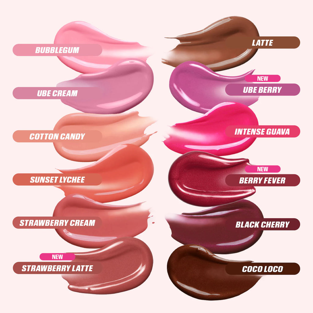 huda beauty blush filter liquid blush swatches