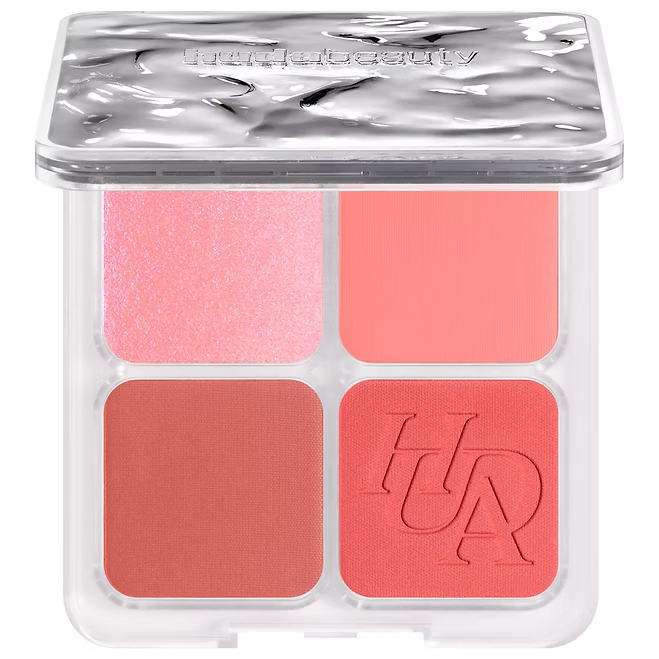 huda beauty blush palette toasty peach