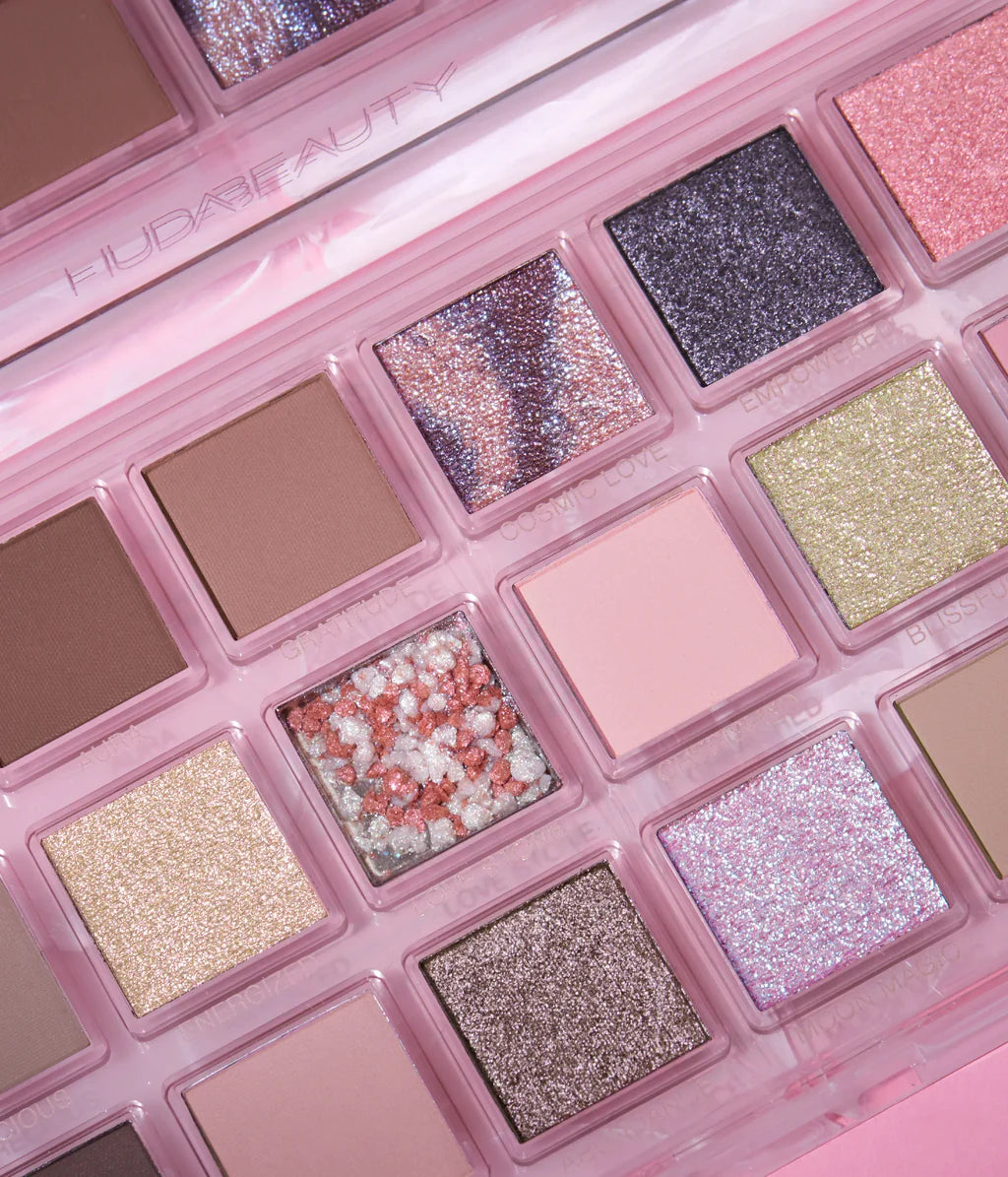 huda beauty rose quartz eyeshadow palette