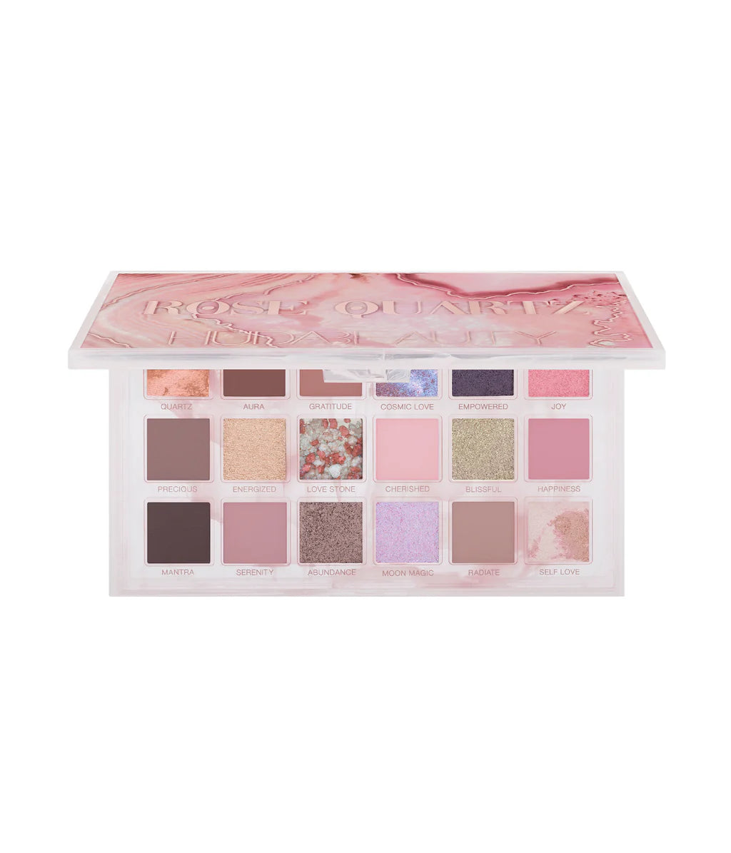 huda beauty rose quartz palette