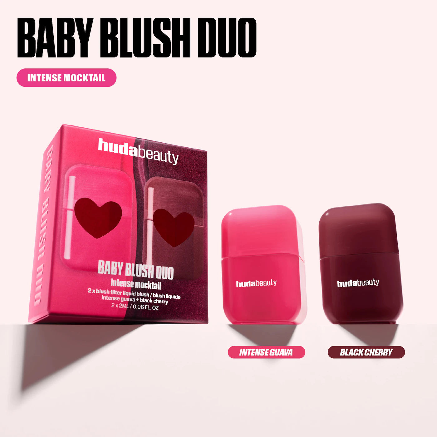 Huda Beauty - Mini Blush Mocktail Duos - Beauty Station by Rafia