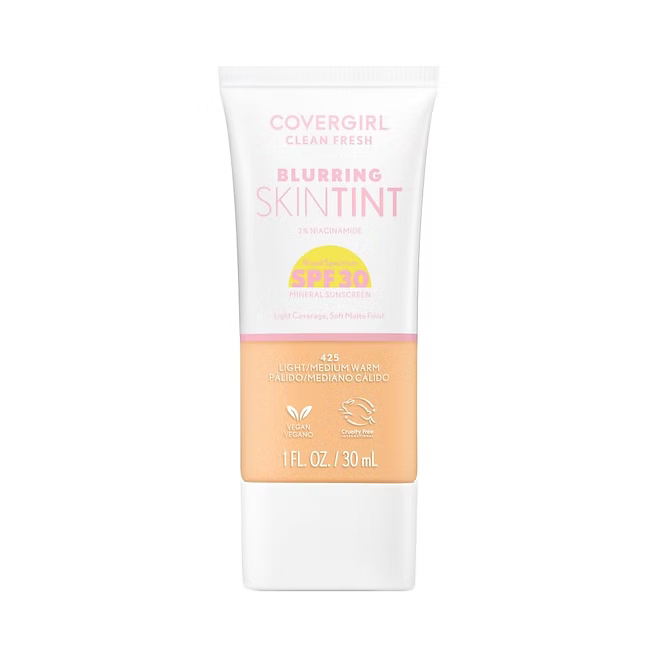 Covergirl - Clean Fresh Blurring Skin Tint With SPF 30 - Beauty Station by Rafia