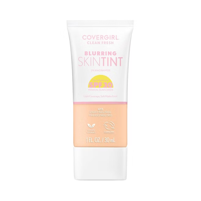 Covergirl - Clean Fresh Blurring Skin Tint With SPF 30 - Beauty Station by Rafia